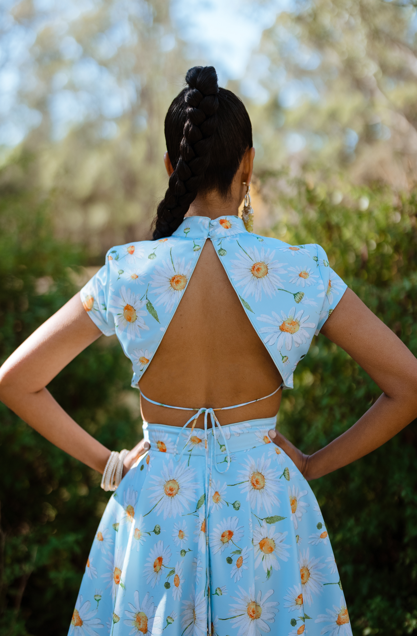 Amaya Sky Blue Blouse
