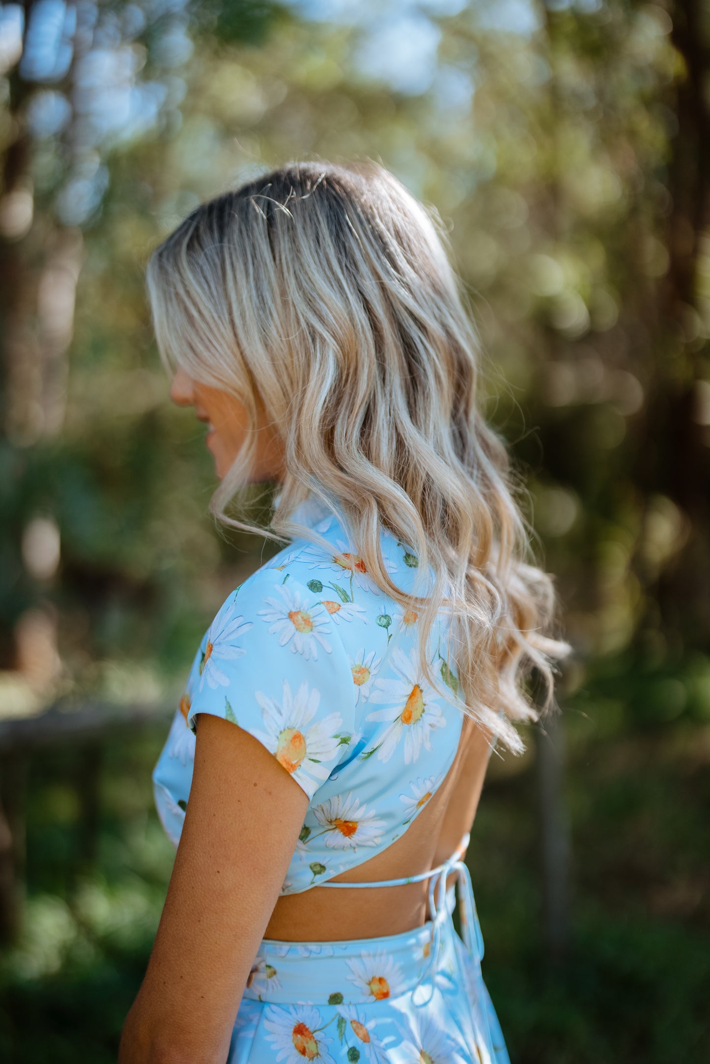 Amaya Sky Blue Blouse