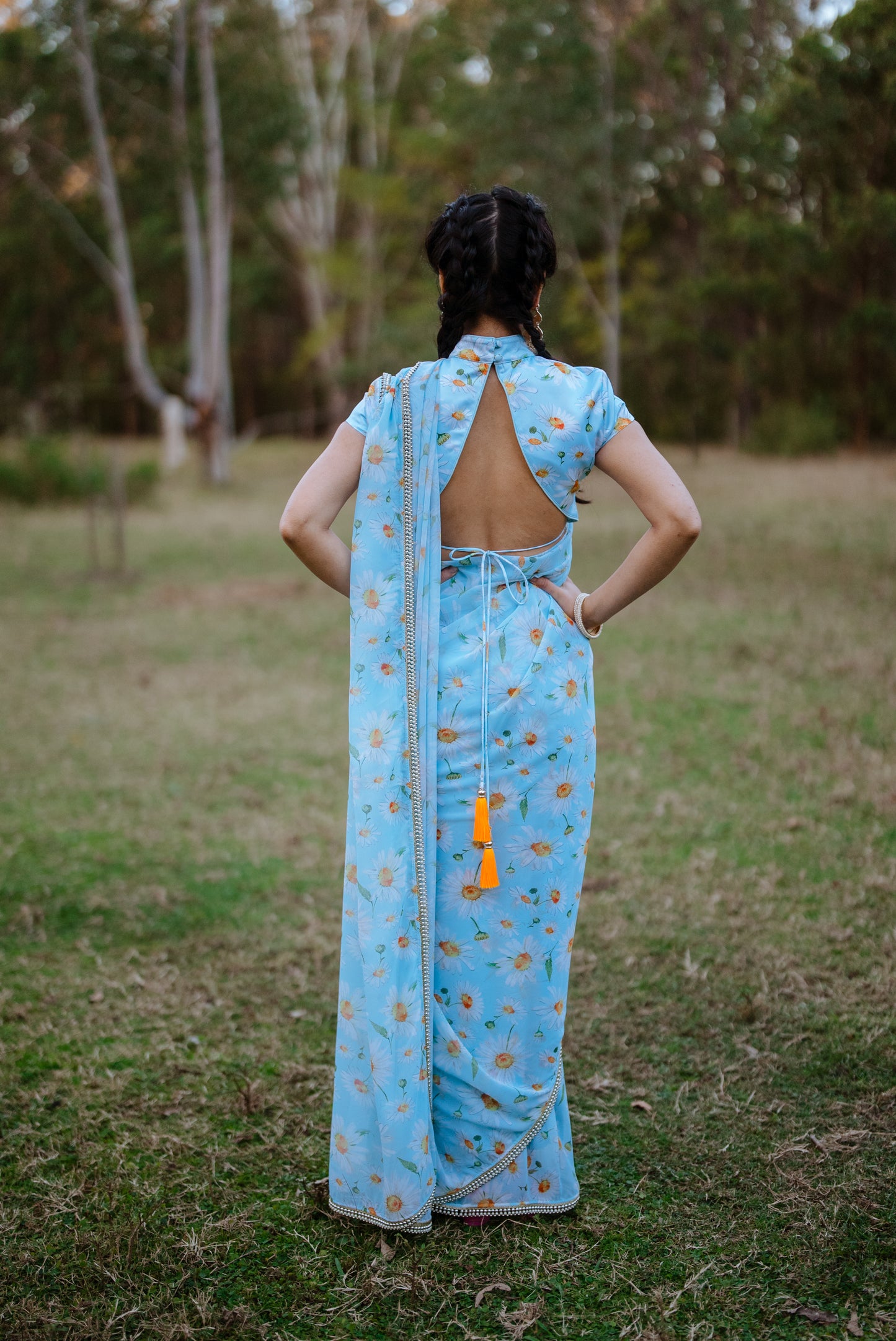Amaya Sky Blue Blouse