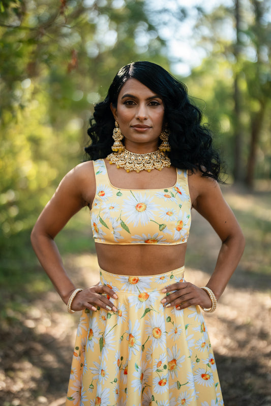 Meera Sunrise Yellow Blouse