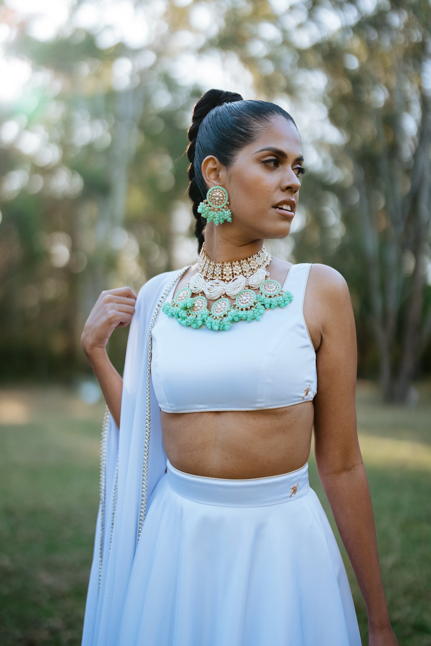 Snow White Dupatta
