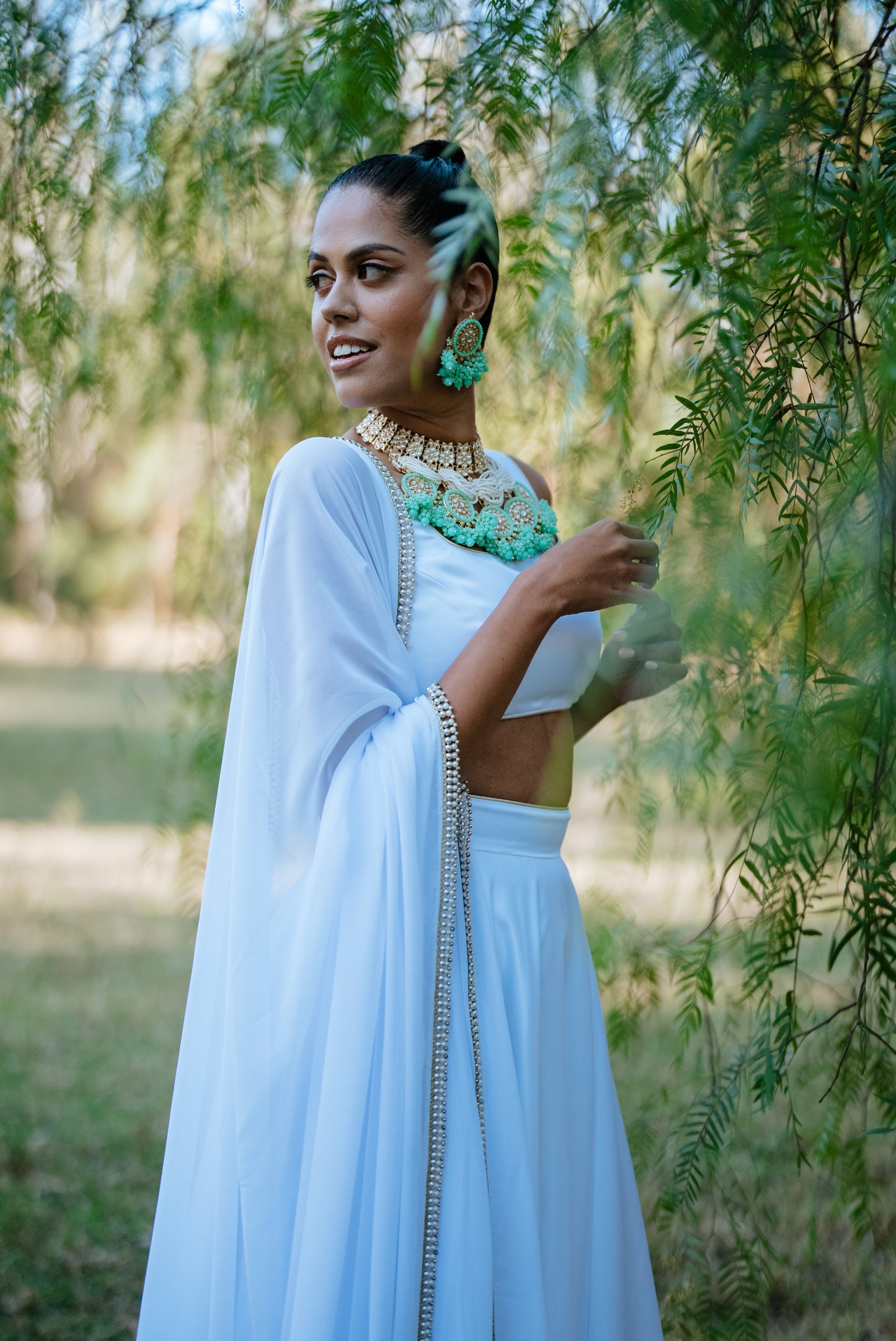 Snow White Dupatta