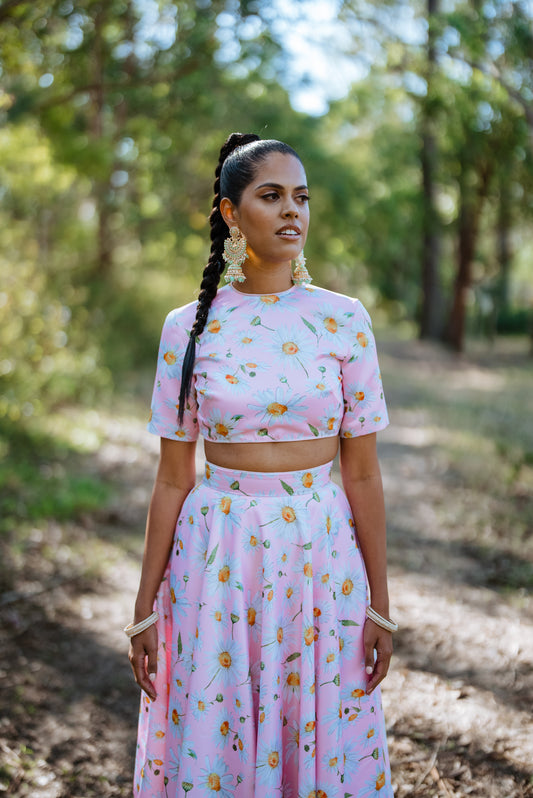 Jiya Petal Pink Blouse